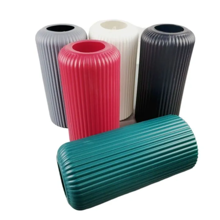 Vase V7 Striped (white)